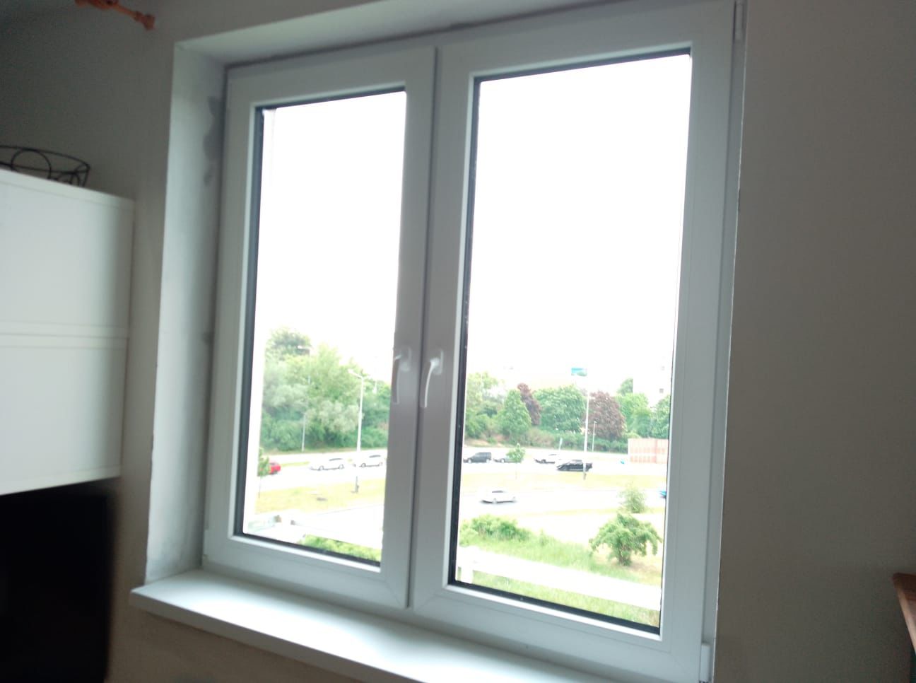 Instalace okna – detail rámu